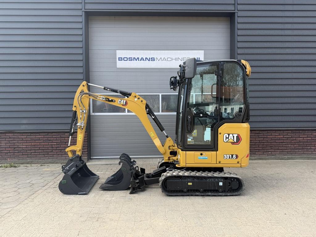 Caterpillar 301.6 minigraver 1925 kg NIEUW sloop / sorteer f