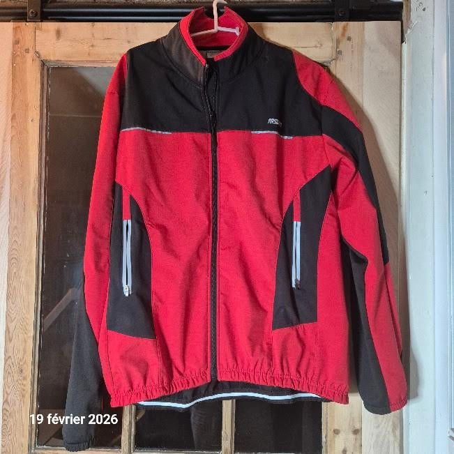 veste de cyclisme thermique pour hommes, coupe-vent, Vêtements d'extérieur, XXL, Arsuexo, Comme neuf