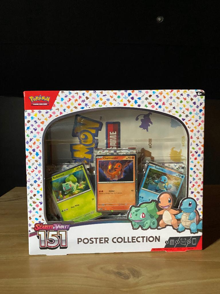 151 Poster Collection, Hobby en Vrije tijd, Verzamelkaartspellen | Pokémon, Ophalen of Verzenden, Nieuw, Overige typen