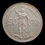 Munt / België / 50 Frank / Tentoonstelling / 1935 VL, Zilver, Ophalen of Verzenden, Losse munt, Zilver