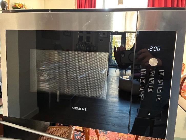 Four micro-onde encastrable Siemens, Electroménager, Fours, Utilisé, Encastré, Moins de 45 cm, 60 cm ou plus, Fonction micro-ondes
