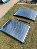 4 zonnecollectoren/zonnepanelen  zwembad, Tuin en Terras, Ophalen