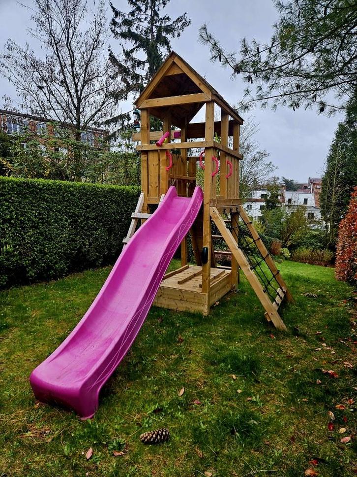 Maisonnette de jardin pour enfants / Kid play house, Enfants & Bébés, Jouets | Extérieur | Aires de jeux, Comme neuf, Toboggan
