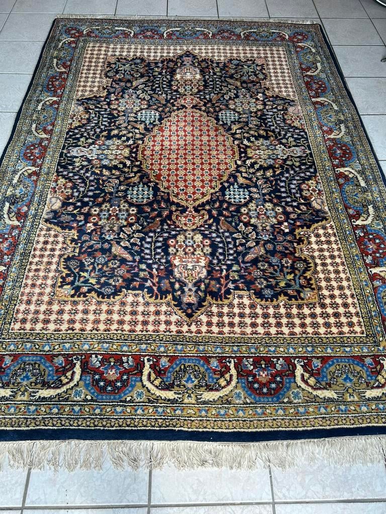 Perzische handgeknoopt tapijt, Huis en Inrichting, Stoffering | Tapijten en Vloerkleden, Ophalen, Zo goed als nieuw