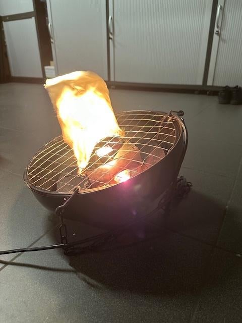 4 x showtec showflame, Enlèvement, Utilisé