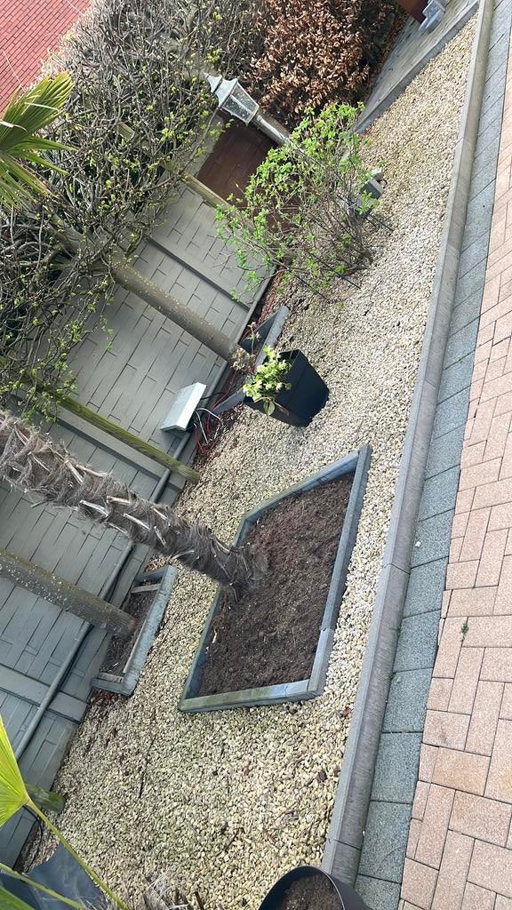 Gratis kiezel, Tuin en Terras, Ophalen, Gebruikt