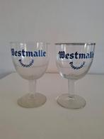 Westmalle trappistenbier glazen 2 stuks, Verzamelen, Ophalen