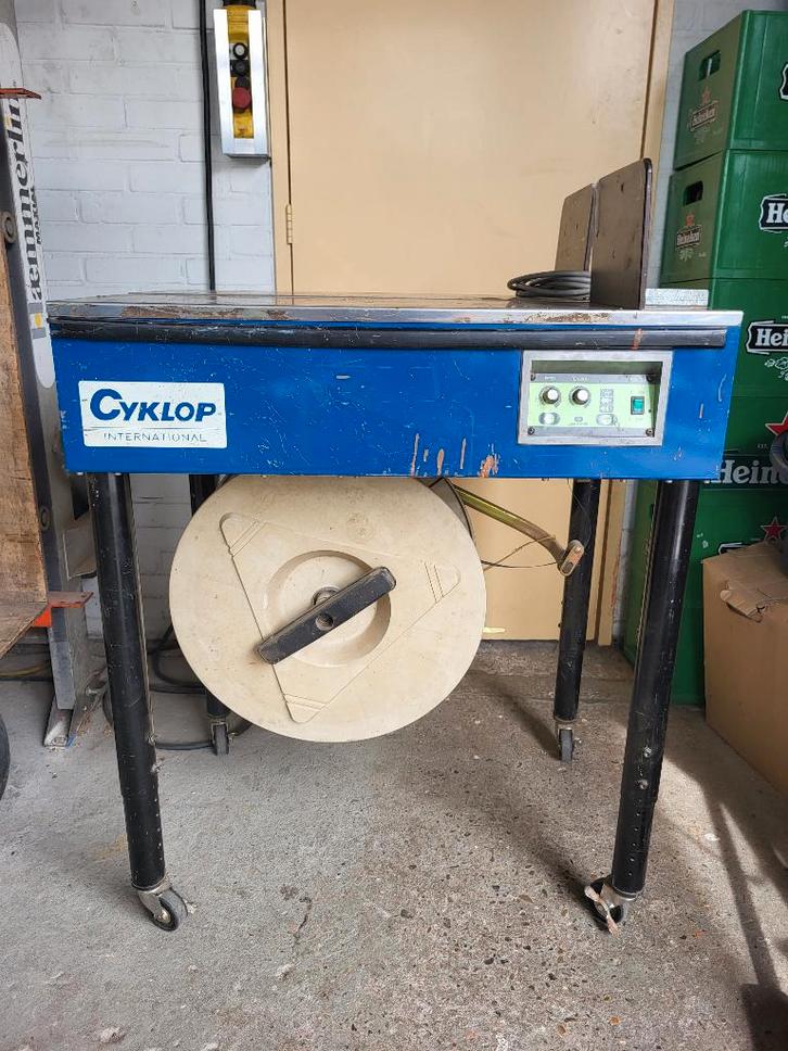 Cyklop bindmachine M-pac2 omsnoeringsmachine inpakmachine, Zakelijke goederen, Machines en Bouw | Onderdelen, Ophalen
