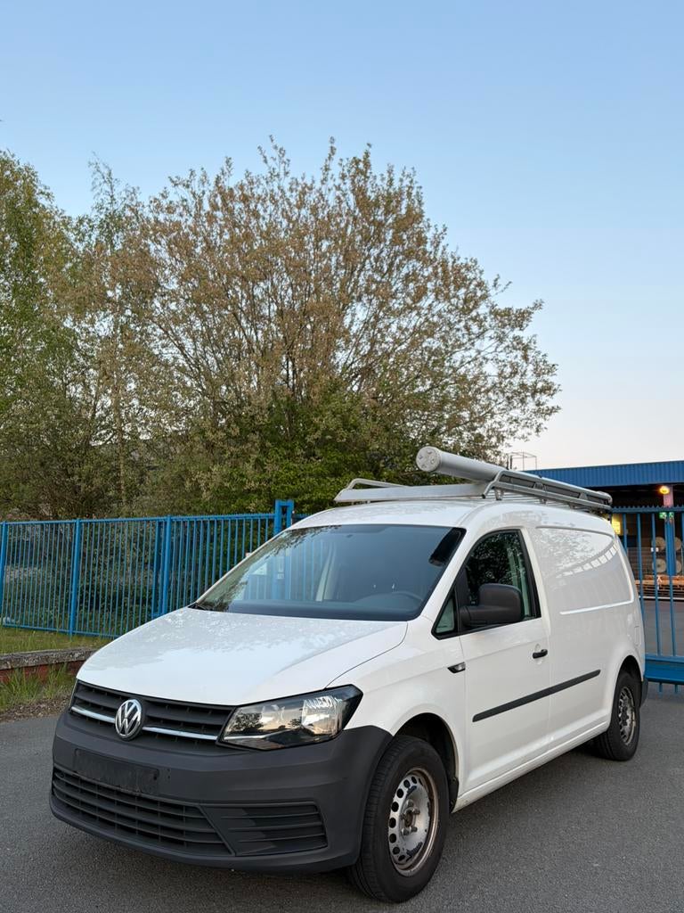 Volkswagen Caddy Maxi 2.0 TDI – 2016 – 156.000 km - 7950€, 2 places, Noir, Diesel, Particulier