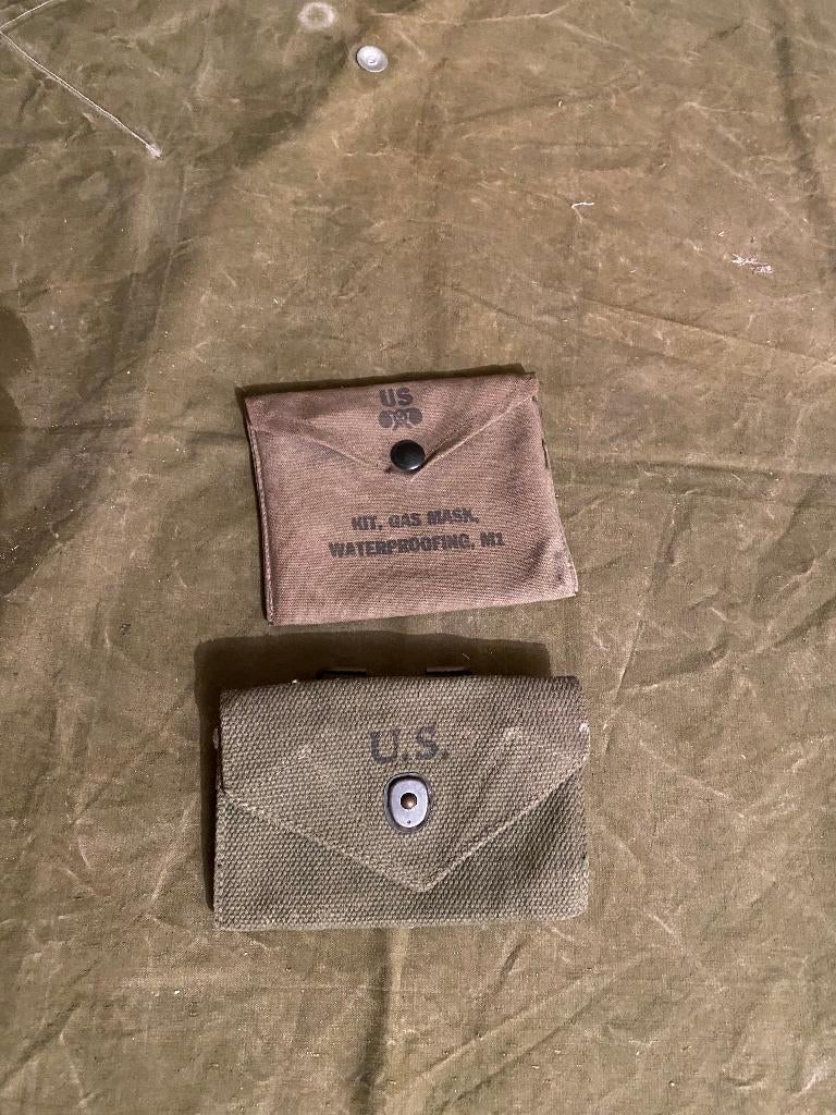 HEUPTASJES / RIEMZAKJES - US ARMY WW2, Ophalen of Verzenden, Landmacht, Overige typen