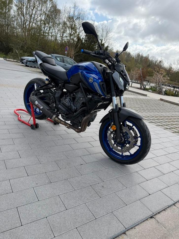 Yamaha MT07 2021, Motos, Motos | Yamaha, Particulier, Sport, 2 cylindres, Permis Moto A2 minimum, ABS, Éclairage LED, Échappement sport