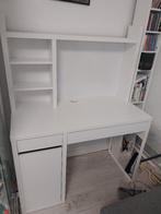 IKEA bureau micke met magneetbord, Huis en Inrichting, Ophalen, Zo goed als nieuw, Bureau