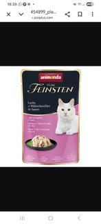 Kattenvoeding zalm + kipfilet in saus, Enlèvement, Chat