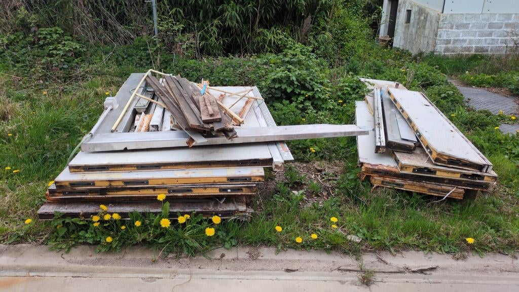 Koelcel panelen met Inox deur. Sandwichpanelen, Doe-het-zelf en Bouw, Ophalen