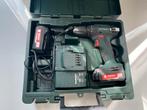 Metabo BS 14.4 Set 14.4V Li-Ion accu boor-schroefmachine set, Ophalen, Gebruikt