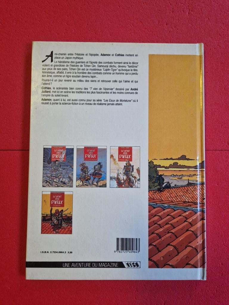 Bd le vent des dieux 4,EO, Enlèvement ou Envoi