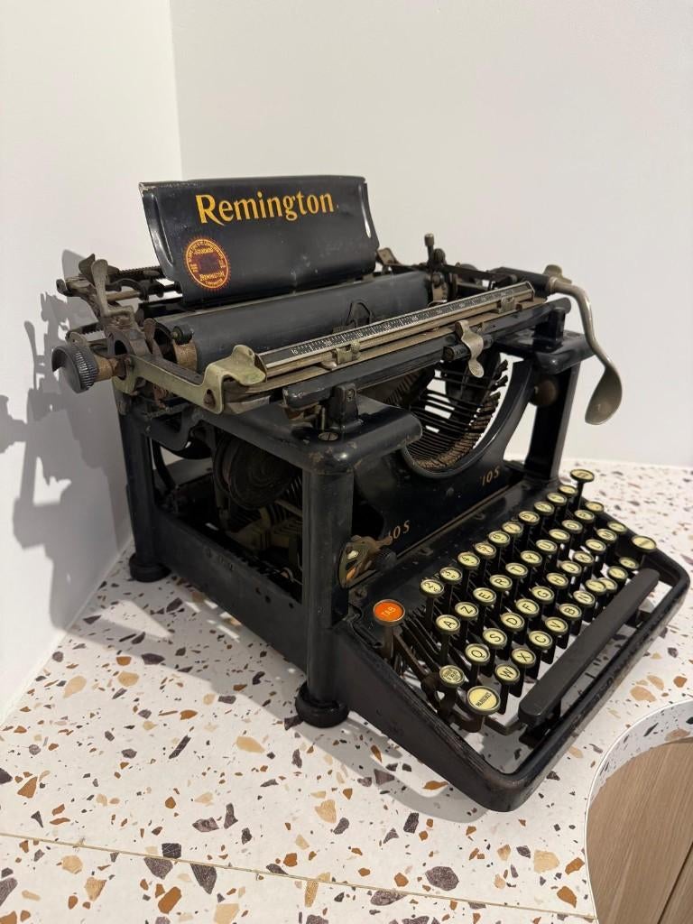 Antieke Remington 10S typemachine – 1910 – Origineel, Antiek en Kunst, Ophalen