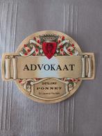 Ponnet Sint Lievens Houtem ADVOCAAT etiket, Ophalen of Verzenden