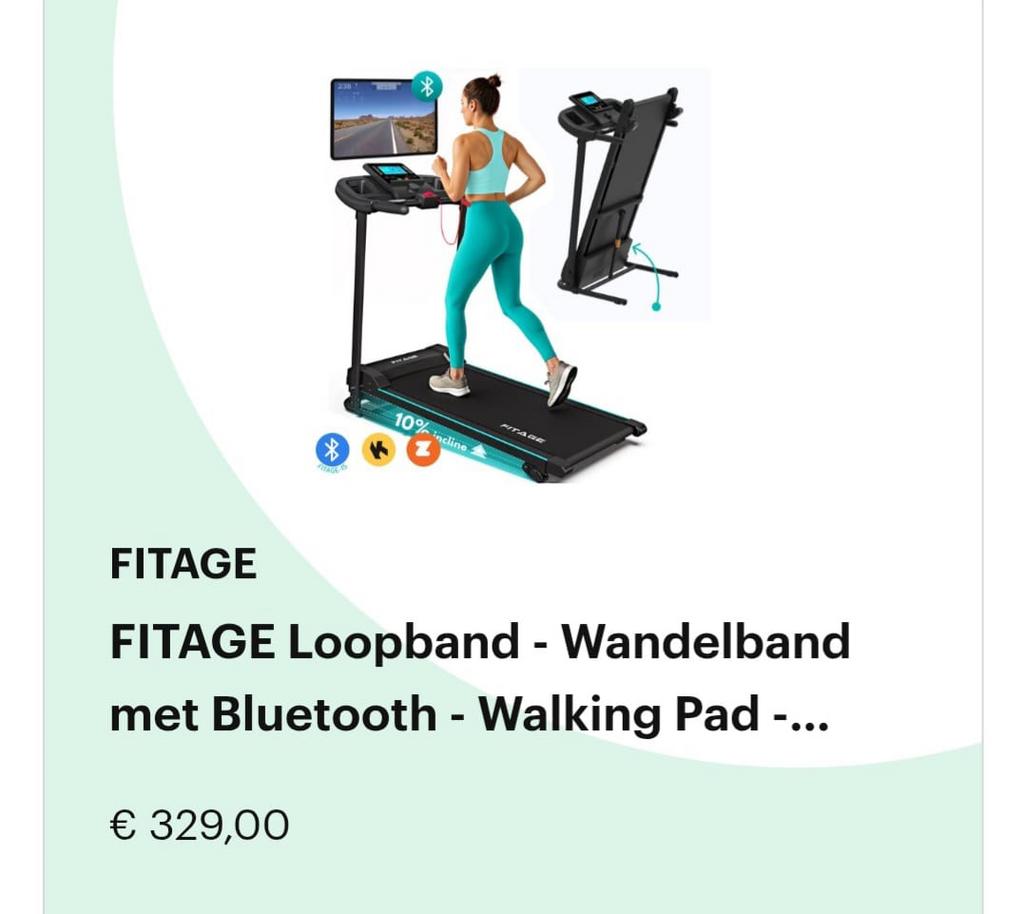 loopband, Ophalen, Zo goed als nieuw, Metaal, Loopband