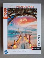 Nathanpuzzel 1500 stukjes voor 10 euro, Enlèvement ou Envoi, 500 à 1500 pièces, Comme neuf, Puzzle