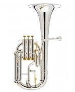 blaasintrumenten, Enlèvement, Comme neuf, Saxhorn ou Cor en mi bémol, Avec valise