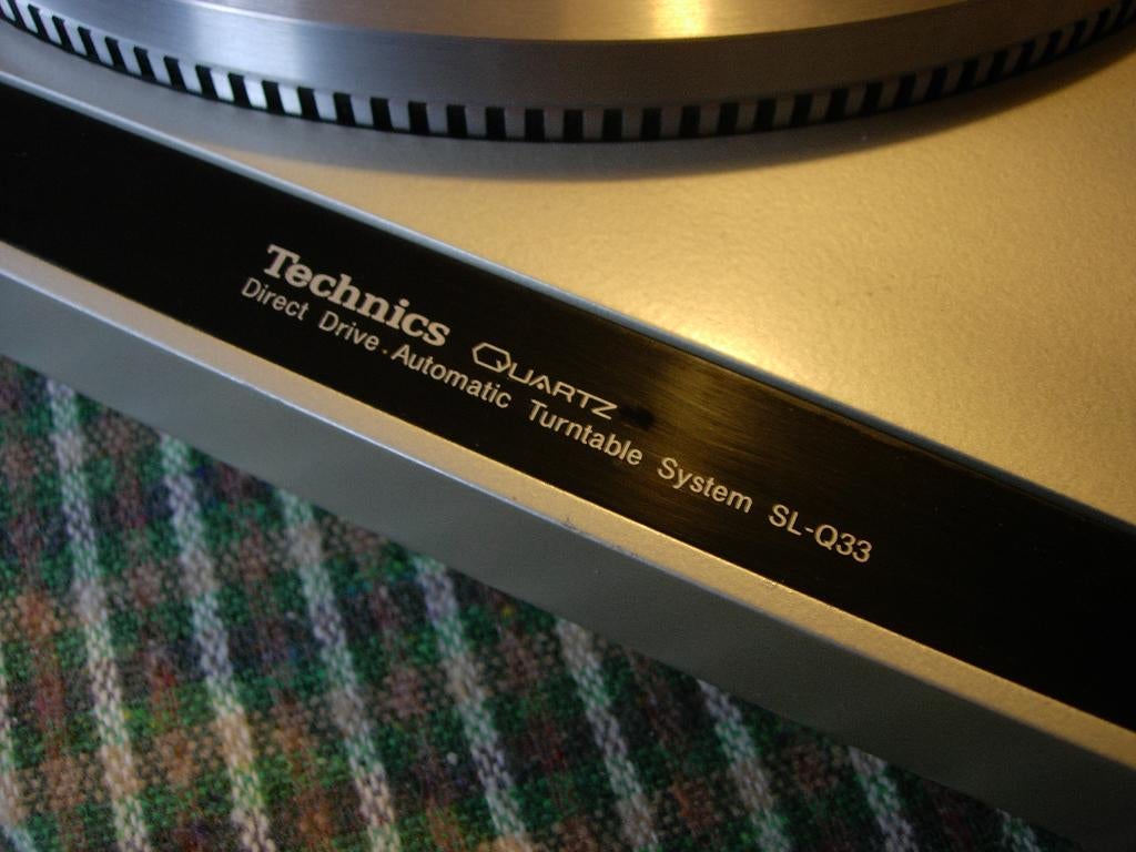 Technics SL-Q33 Direct Drive werkt alleen handmatig, Ophalen, Zo goed als nieuw, Platenspeler, Technics