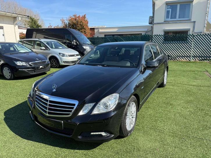 Mercedes-Benz E-Klasse 220 cdi AvantgardeAUTOMAATLEDER, Auto's, Mercedes-Benz, Bedrijf, Te koop, E-Klasse, ABS, Adaptieve lichten
