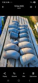 Pvc bocht nw, Doe-het-zelf en Bouw, Buizen en Afvoer, Ophalen of Verzenden, PVC