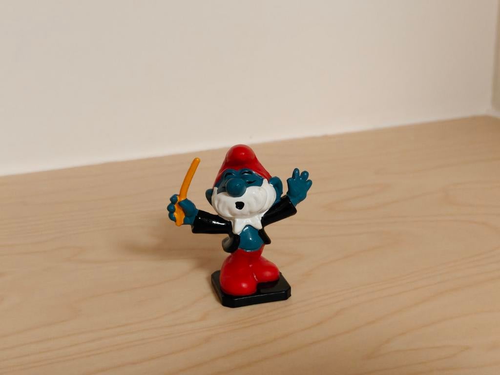 Grote smurf dirigent, Verzamelen, Smurfen, Ophalen of Verzenden, Grote Smurf