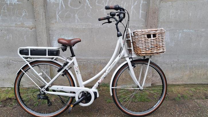 Oxford fleur elektrische damesfiets., Fietsen en Brommers, Fietsen | Dames | Damesfietsen, Versnellingen, Ophalen of Verzenden