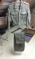 Costume militaire Armée Belge, Enlèvement