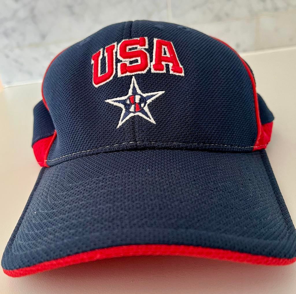 USA Basketball pet – officieel gelicentieerd, Ophalen, Zo goed als nieuw, 58 of 59 cm (L, 7¼ of ⅜ inch), Pet