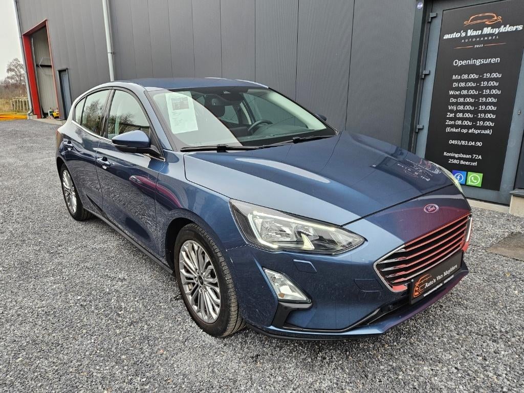 Ford Focus Titanium essence 12 mois de garantie 52000KM, Commande vocale, Euro 6, Entreprise, Boîte manuelle