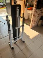Fitness bank/ bench press + dumbells, Sport en Fitness, Fitnessmaterialen, Ophalen, Zo goed als nieuw, Fitnessbank