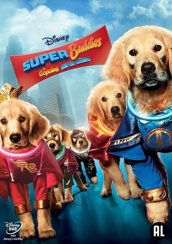 Disney dvd - Super Buddies, Cd's en Dvd's, Dvd's | Kinderen en Jeugd, Ophalen of Verzenden, Avontuur, Film