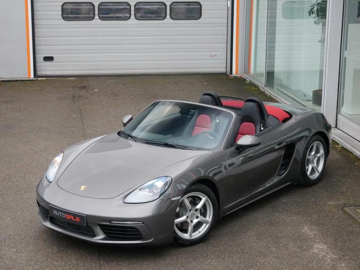 PORSCHE BOXSTER 718 Slechts 11.500km PDK, Autos, Porsche, Entreprise, Achat, Boxster, ABS, Air conditionné, Bluetooth, Intérieur cuir