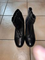 Enkellaarzen, Kleding | Dames, Schoenen, Zwart, Lage of Enkellaarzen, Ophalen of Verzenden, Zo goed als nieuw