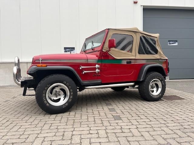 Jeep Wrangler 2500 oldtimer in prima staat, Auto's, Jeep, Cabriolet, Handgeschakeld, Vierwielaandrijving