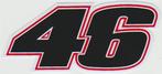 Valentino Rossi, The Doctor, 46 sticker #36, Motos, Envoi