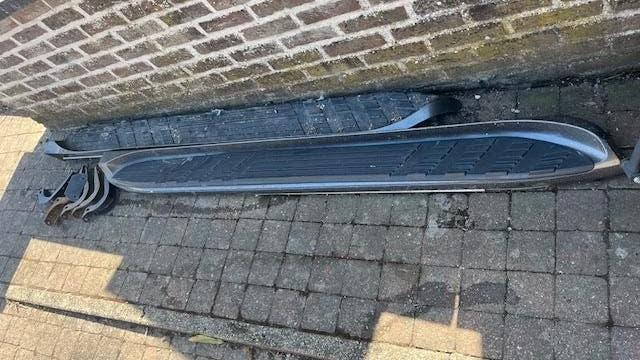 TOYOTA LAND CRUISER TREEPLANKEN, Auto-onderdelen, Sidebars, Ophalen, Gebruikt