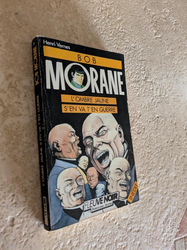 Bob Morane (L'Ombre Jaune s'en va t'en guerre)., Livres, Envoi, Utilisé, H. Vernes.