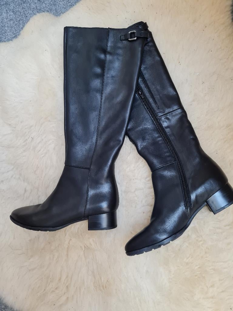 Heel mooie zwarte lederen laarzen Gabor maat 37, Kleding | Dames, Schoenen, Hoge laarzen, Zwart, Gabor, Nieuw