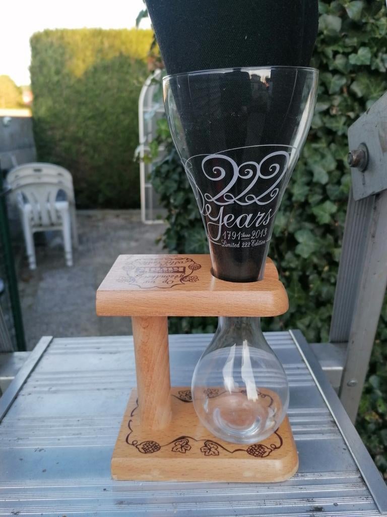 Apart Kwak bierglas "222 jaar"., Collections, Marques de bière, Enlèvement ou Envoi
