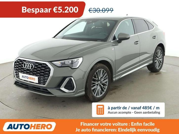 Audi Q3 35 TDI S line (bj 2020, automaat), Auto's, Audi, Te koop, Q3, ABS, Adaptive Cruise Control, Airbags, Airconditioning, Bluetooth