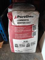 2 nieuwe zakken porotherm lijmmortel, Ophalen