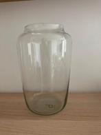 Grote glaze vaas - decoratie / bloemen, Ophalen, Overige kleuren, Nieuw, Glas