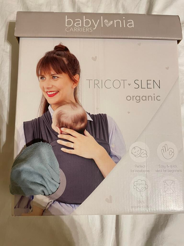 Draagdoek Babylonia groen, Kinderen en Baby's, Ophalen, Zo goed als nieuw, Draagdoek