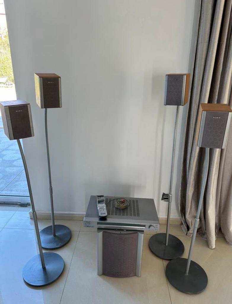 Home cinéma Sony 4.1 complet – ampli + caisson + enceintes, TV, Hi-fi & Vidéo, Enlèvement, Comme neuf, Sony
