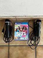 Let’s Sing 2022 + 2 USB-microfoons., Games en Spelcomputers, Ophalen, Gebruikt