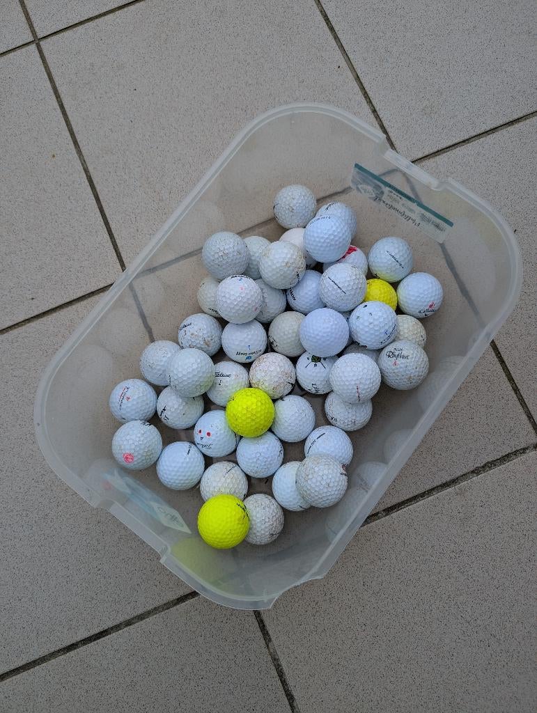 Lot de balles de golf, Sports & Fitness, Golf, Enlèvement, Utilisé, Balle(s)